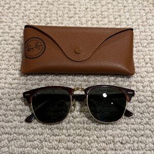 Ray-Ban Classic Brown Sunglasses with Case